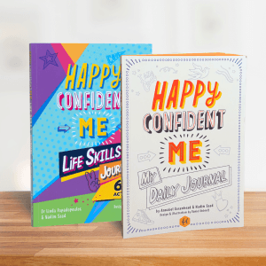 Happy Confident Me Life Skills Activity Journal + Daily Structured Journal